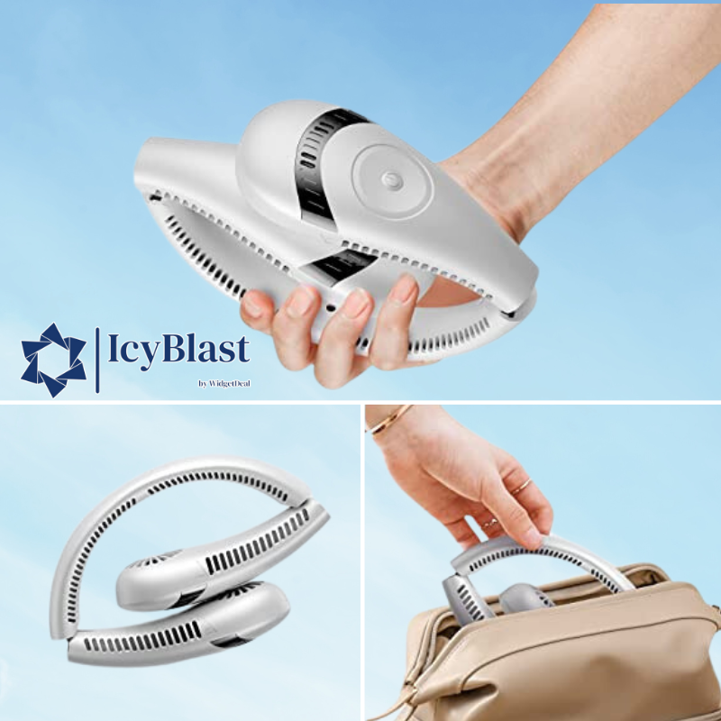 Ventilador de cuello plegable IcyBlast Pro